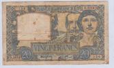 FRANCE 20 FRANCS SCIENCE et TRAVAIL.Wissenschaft und Arbeit. Alphabet: D.3552 . -