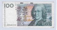 SUEDE 100 KRONOR "CARL VON LINNE" -
