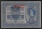 AUTRICHE 1000 KRONEN II AUFLAGE Série 2597 -