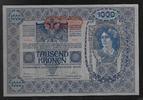 AUTRICHE 1000 KRONEN II AUFLAGE Série 2597 -