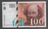 FRANCE 100 FRANCS 1997 CÉSANNE. Premier million Q 000 ...... VF