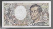 200 FRANCS 1992 FRANCE MONTESQUIEU. ALPHABET  A.133  N°000931  . Fast Sehr schön