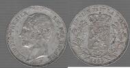 BELGIQUE 5 FRANCS LEOPOLD PREMIER ROI DES BELGES . -