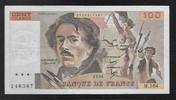 FRANCE 100 FRANCS "DELACROIX. Alphabet: M.104" -