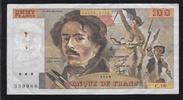 FRANCE 100 FRANCS 1979 "DELACROIX C.16" VF