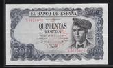 ESPAGNE 500 Pesetas " Série N" -