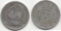 France 5 Francs Ludwig XVIII, angekleide Buste, buste habillé . -