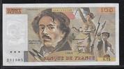 FRANCE 100 Francs 1984 "Alphabet S.75 grand filigrane " Presque EF