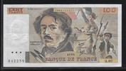FRANCE 100 Francs "Alphabet Q.80 grand filigrane " -