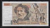 FRANCE 100 Francs *Delacroix. Grand filigrane *Alphabet: M.103 -