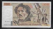FRANCE 100 Francs 1986 *Grand filigrane *"Alphabet T.104" Beau F