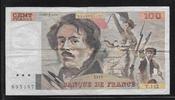 FRANCE 100 Francs *Grand filigrane *"Alphabet Y.142" -