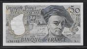 FRANCE 50 Francs Qentin de la Tour. Alphabet R.1 . -