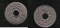 FRANCE 5 Centimes Poissy. Copro-nickel . -