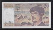 FRANCE 20 Francs DEBUSSY. Alphabet :K.008 . -