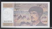 FRANCE 20 Francs "Debussy Alphabet A.053" -