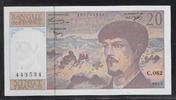 FRANCE 20 Francs "Debussy Alphabet C.062)" -