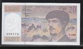 FRANCE 20 Francs "Debussy Alphabet T.062)" -