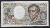 FRANCE 200 Francs "Montesquieu Alphabet T.005" -