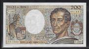 FRANCE 200 Francs "Montesquieu Alphabet T.035" -