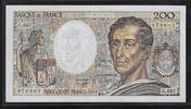 200 Francs 1991 FRANCE Montesquieu. Alphabet: G.087  . Fast unz