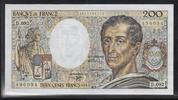 FRANCE 200 Francs "Montesquieu Alphabet D.092" -