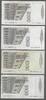 ITALIA/ITALIE. 1000 Lire. 4 exemplaires . MASSICOTAGE . -