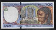 ETATS de l'AFRIQUE CENTRALE. 10000 Francs. P=TCHAD . -