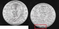 AUTRICHE 25 Schilling Fehlprägung .ERR. Coin ébréché . -