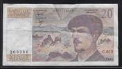 FRANCE 20 Francs 1985 "DEBUSSY Alphabet C.015" VF