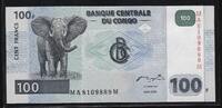 République Populaire du Congo 100 francs Série MA/M . -