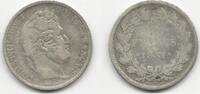 France 5 Francs Louis Philippe Ier . -