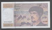 FRANCE 20 Francs "DEBUSSY.Alphabet A.053" -