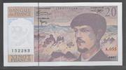 FRANCE 20 Francs "DEBUSSY.Alphabet A.055 " -