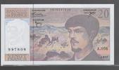 FRANCE 20 Francs "DEBUSSY.Alphabet A.056 " -