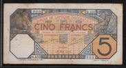 AFRIQUE OCCIDENTALE FRANÇAISE 5 Francs DAKAR. Alphabet D.432 . -