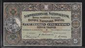 SVIZRA 5 Francs "Wilhelm Tell.Guillaume Tell.Série 28 Y" -