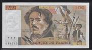 FRANCE 100 Francs "DELACROIX. Alphabet: S.52" -