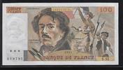 FRANCE 100 Francs "DELACROIX. Alphabet: S.52" -