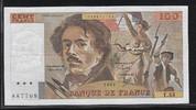 FRANCE 100 Francs "DELACROIX. Alphabet: T.53" -