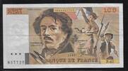 FRANCE 100 Francs DELACROIX. Alphabet: P.67 . -