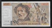 FRANCE 100 Francs "DELACROIX. Alphabet: C.71" -