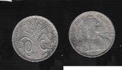 INDOCHINE FRANÇAISE 10 Cent Punkt vor und nach dem Datum. Point avant et après la date. RARE! -