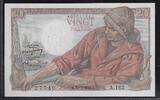 FRANCE 20 Francs Pêcheur.Fischer. Alphabet: A.163. -