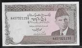 PAKISTAN 5 Rupees Mohammed Ali Jinnah. Serie: AAS . -