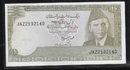 PAKISTAN 10 Rupees Mohammed Ali Jinnah. Serie: JAZ . -