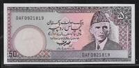 PAKISTAN 50 Rupees Mohammed Ali Jinnah. Serie: DAF . -