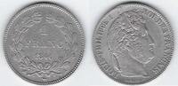 FRANCE 1 Franc 1846 A Louis Philippe 1. König der Franzosen . F (Schlag)