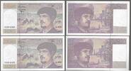 FRANCE. 20 Francs. DEBUSSY. Komponist, Compositeur.Alphabet: A.050. 2 Notes . * -