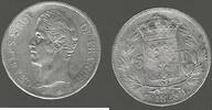 FRANCE. 5 Francs. .Charles X .09/10 1757 † 06/11/1836 . -